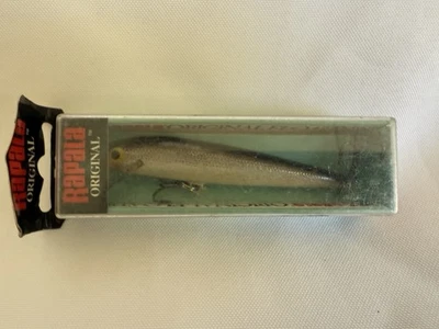Rapala F-9 Silver Floating Minnow nuevo en paquete F9S 3 1/2" 3/16 oz Foto 1 de 4