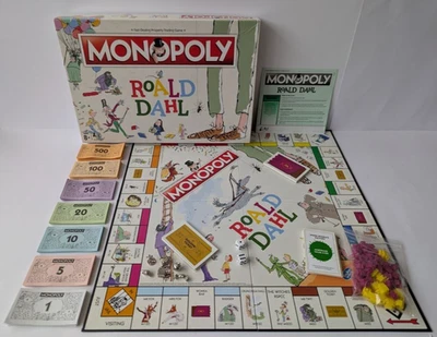 Monopoly: Roald Dahl Edition 2018 Board Game 100% Complete Great Condition - Image 1 of 4