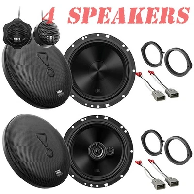 JBL Stage2 720W Component & 480W Coaxial Speakers for 2008-2022 Honda Accord - Image 1 of 4