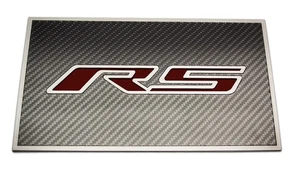 ACC Fuse Box Cover Plate Garnet Red RS Inlay fits 2016-19 Camaro RS-Carbon Fiber - Imagen 1 de 4