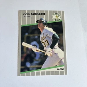 1989 Fleer Jose Canseco Oakland Athletics #5 Pack Fresh - Bild 1 von 2