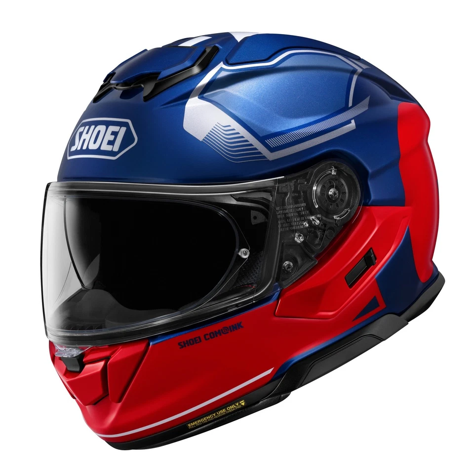 Shoei GT-Air 3 Mike мотоциклетный шлем синий/красный - Изображение 1 из 1