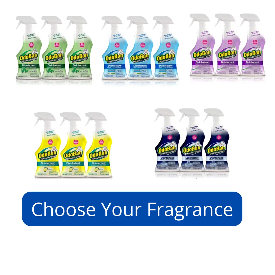OdoBan Multi-Purpose Disinfectant Spray, Odor Eliminator, Sanitizer Mold Control - Image 1 of 1