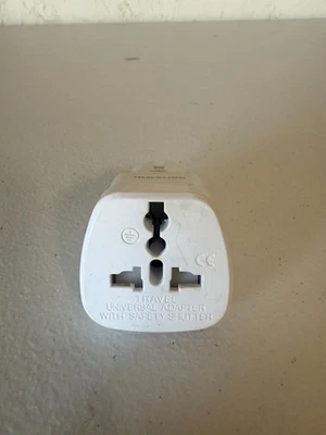 Travelon Universal Adapter with Safety Shutter - Image 1 of 4