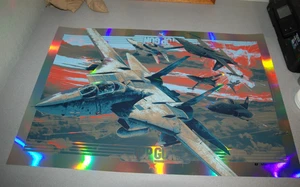 Top Gun Gabz 2014 Magic Hour Foil Ap Screen Print Poster movie Domaradzki - Picture 1 of 4