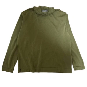 MARGARET HOWELL Olive Green Wool Turtleneck Knit Sweater 24AW F/S - Picture 1 of 7