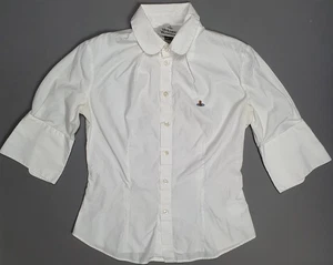Blusa Camisa Vivienne Westwood Media Manga Talla 42 - 10UK - Imagen 1 de 7