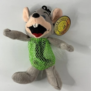 Chuck E Cheese's Token Holder 2011 Plüsch mit Netz Reißverschluss - Bild 1 von 7