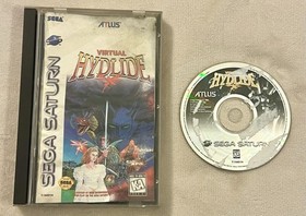 Virtual Hydlide (Sega Saturn, 1995) CIB Complete Tested Works Read