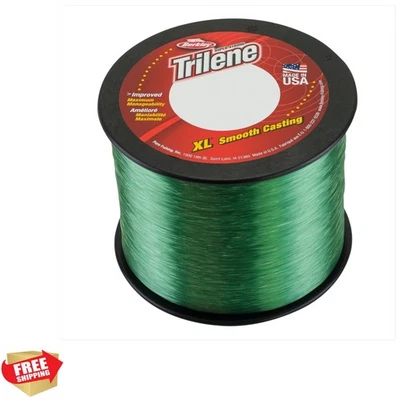 High-Strength Trilene XL Monofilament 3000yd Fishing Line - 17lb Break Strength - Image 1 of 4