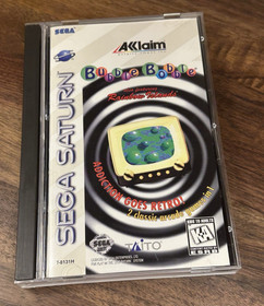 Bubble Bobble, Sega Saturn, CIB Complete w/ reg card & insert.  See photos