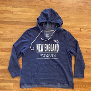 Sudadera con Capucha New England Patriots Para Mujer 2XL Azul Marino NFL Fútbol Pullover Majestuoso - Imagen 1 de 9