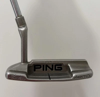 Ping Anser 2i Karsten Blade Putter Steel Shaft Used Needs Regrip 35” - Image 1 of 4