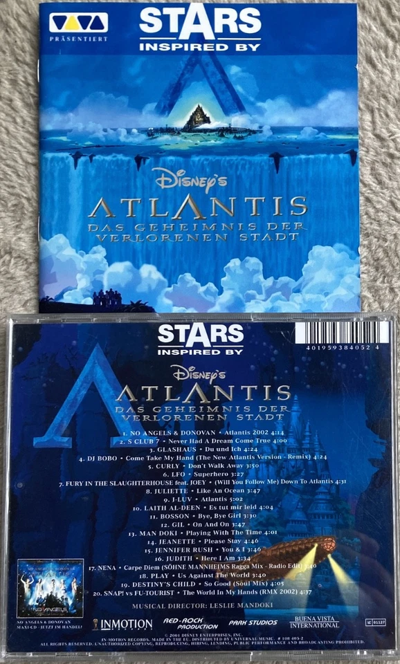 Atlantis - Das Geheimnis der verlorenen Stadt /   Soundtrack CD - Bild 1 von 1