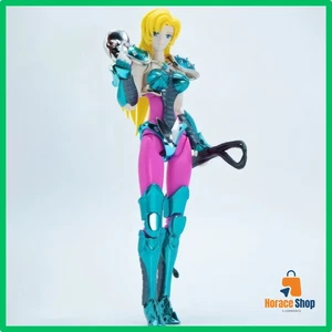 ✅ Figurine Saint Seiya Caméléon June EX 18cm Chevaliers du Zodiaque GT Bronze - Foto 1 di 7