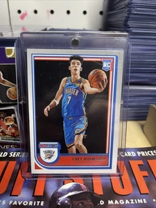 2022-23 Panini Hoops Winter Chet Holmgren RC Rookie #232 Thunder - Bild 1 von 2