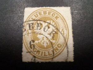 Lübeck 12 A gestempelt  - Bild 1 von 2