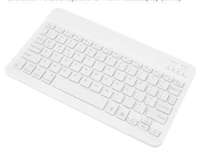 (10 Inch Spanish)BROLEO Universal Slim Wireless Keyboard Computer Keyboard Micro - Image 1 of 3