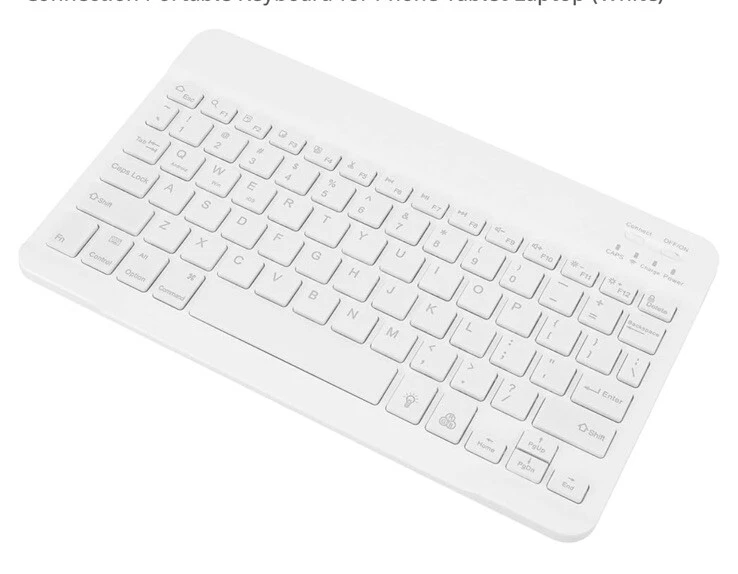 (10 Inch Spanish)BROLEO Universal Slim Wireless Keyboard Computer Keyboard Micro - Image 1 of 3