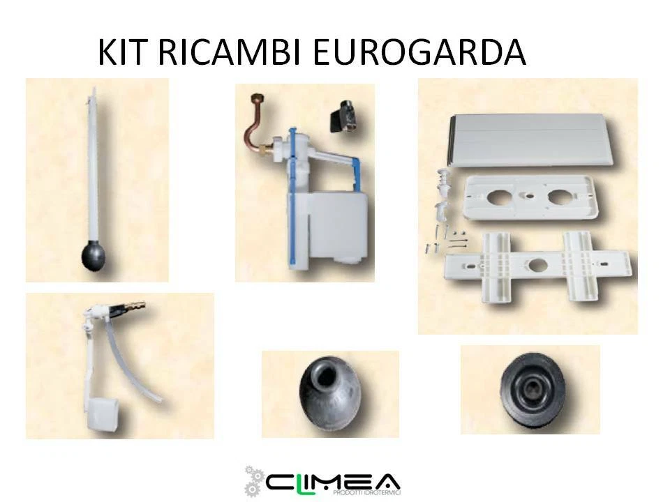 KIT RICAMBI CASSETTA WC Eurogarda - KARIBA