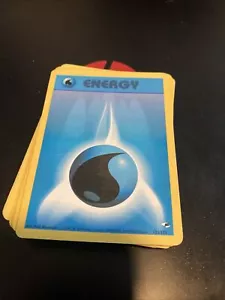 WATER ENERGY 132/132 Gym Heroes Set Pokemon Card TCG WOTC - Picture 1 of 2