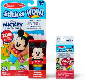 Melissa & Doug Sticker Wow!™ Disney Mickey Mouse Bundle: 24-Page Activity Pad, S - Picture 1 of 9