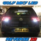 2X Golf Mk7 Gtd Gti R Reverse Bright White Canbus Bulbs 54Smd Smd Error Free Led