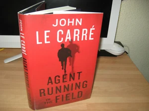 John Le Carre title page Signed Agent Running In The Field 1st politics thriller - Picture 1 of 4