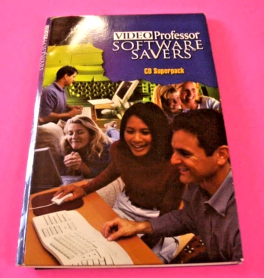 VIDEO PROFESSOR SOFTWARE SAVERS CD SUPERPACK - FIVE (5) CDs - ORIG.INSERT INCLD. - Image 1 of 4