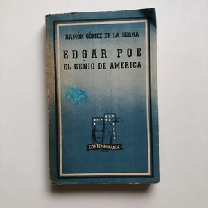 Edgar Poe El Genio De América, Ramón Gómez De La Serna - Picture 1 of 2