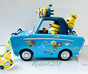 Universal Studios Hollywood Despicable Me Minions Car Popcorn Bucket Road Trip - Picture 1 of 10