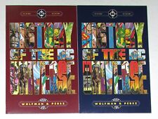 HISTORY OF THE DC UNIVERSE #1-2 VF/NM, Set George Perez, DC Comics 1986