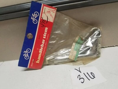 NOS 1984 Vintage Wald 44 Chrome Handlebar Stem for most 1" Center  - Image 1 of 3