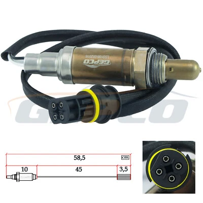 SONDA LAMBDA per MERCEDES C208 W210 SPRINTER VITO W163 BMW Z3 MAZDA XEDOS 9 PUCH - Immagine 1 di 4