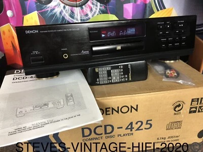 DENON DCD-425 CD Compact Disc Player - AUDIOPHILE + REMOTE  BOXED L@@K FREE P+P! - Image 1 of 4