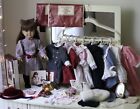 Poupée Samantha American Girl corps blanc + 10 tenues et accessoires (lot vintage)