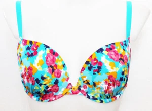 BIKINI CLEO BY PANACHE OBERTEIL CW0094 LULU PLUNGE BALKON FORAL PRINT 80 CUP J - Bild 1 von 3