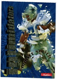 1996 SkyBox Impact #8 Emmitt Smith Dallas Cowboys intimidatori - Foto 1 di 2