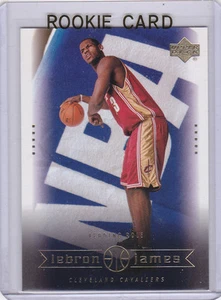 LEBRON JAMES ROOKIE CARD 2003 NBA #1 Draft Pick Basketball RC Cleveland Cavs! - Picture 1 of 2