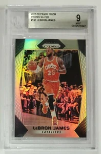 2017-18 Panini Prizm Basketball - Silver Prizms #191 - LEBRON JAMES - BGS MINT 9 - Bild 1 von 2
