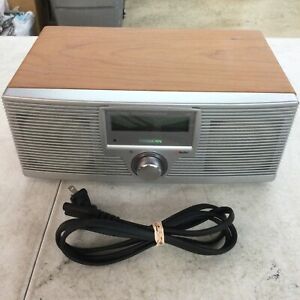 Sangean Hdr-1 Hd Radio Fm Rds / Am Wood grain Alarm Clock Radio No Remote