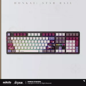 Honkai Star Rail Kafka RGB Mechanical Keyboard 3-mode Connection 108/87Keys miHo - Picture 1 of 17