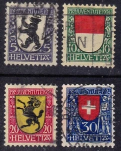 Switzerland Pro Juvente 1924 Set GU - Picture 1 of 1