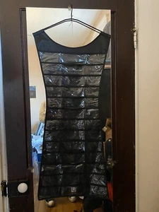 Hanging Jewelry Organizer Holder 39 Pockets & 24 Back Hoops, Little Black Dress - Picture 1 of 5