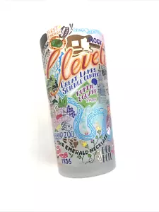 Cleveland Highball Alto Vetro CatStudio 2017 Landmarks Ohio Smerigliato 6" Barware - Foto 1 di 8