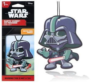 Car Accessories Star Wars Darth Vader Air Freshener Wiggler with Stand Dark Ice - Picture 1 of 6