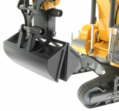 Zwei Schalen Greifer Breit für Siku Control 32 Liebherr Bagger 6740 - Bild 1 von 4