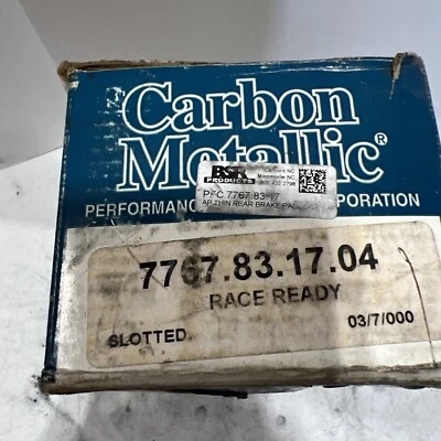 Performance Friction Brake Pads PFC 7767.83.17.04 Racing NASCAR Dirt Asphalt - Image 1 of 4