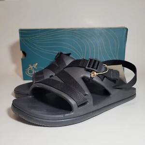Chaco Men's Chillos Slide Size US 9 M EU 42 Men's Sports Sandals Black NWT - Picture 1 of 13
