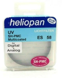 New Heliopan 58mm UV SH-PMC Filter #9997 - Picture 1 of 1
